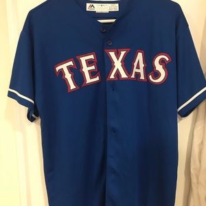 Texas Rangers jersey